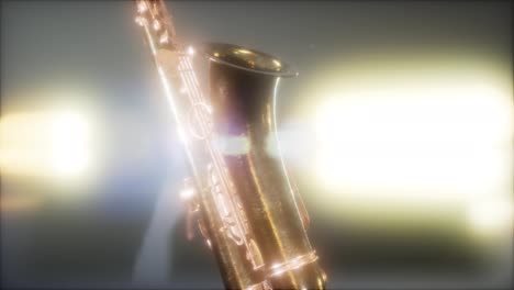 Saxophon-Jazzinstrument-Aus-Nächster-Nähe
